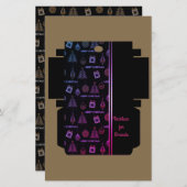 Papier Boîte cadeau avec vos propres mains (Devant / Derrière)