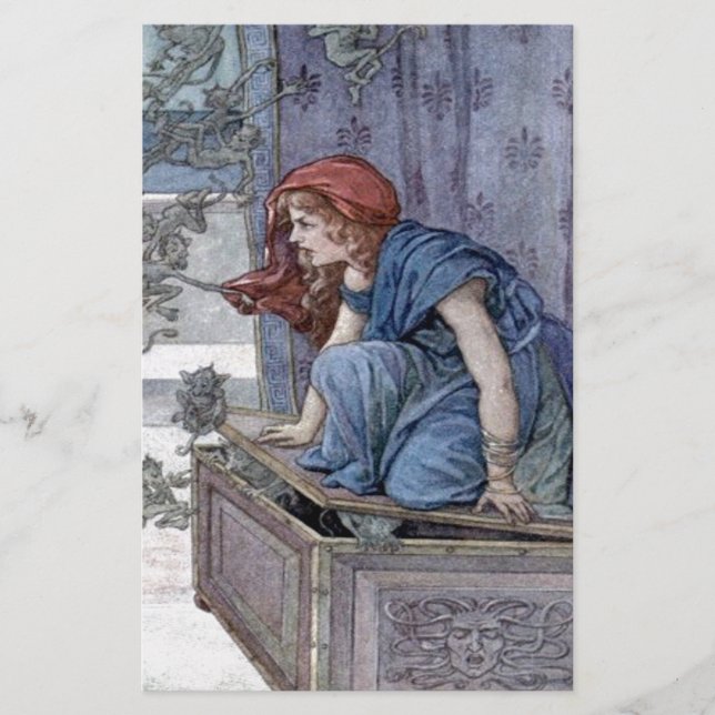 Papier Boîte Pandoiras (Devant)
