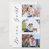 Papier Bon marché et à la mode Soyez notre invité Romanti (Devant)