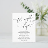 Papier Bon Marché La Nuit Avant Le Dîner De Répétition Ma (Debout devant)