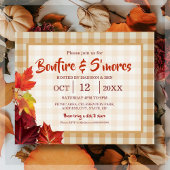 Papier Bonfire Budget & Smore Invitation