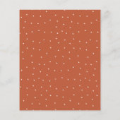 Papier Bonjour bébé | Boho Vêtements Garçon Baby shower B (Dos)