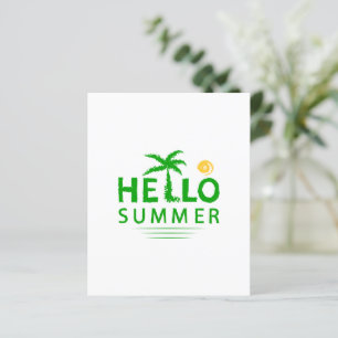 Papier Bonjour été