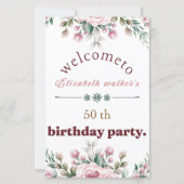 Papier Bonne fête d'anniversaire (Devant)