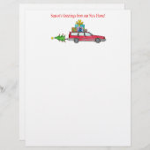 Papier Bonnes Fêtes de New Home (Devant / Derrière)