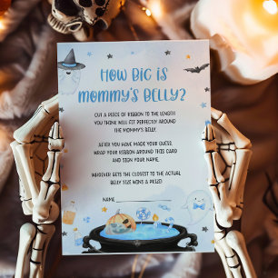 Papier Boo-oy Halloween Quelle est la taille Mommys Belly