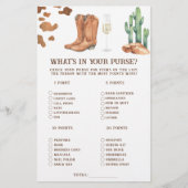 Papier boots & bubbly Qu'est-ce qu'il y a dans votre sac (Devant)