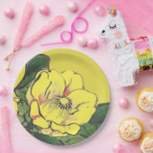 Papier Bord GEEL JAPANESE STROOM (Feest)