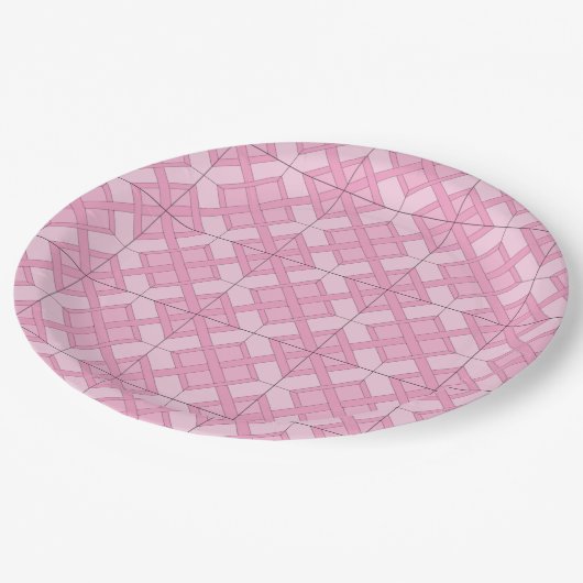 Papier Bord - Geweven tast in drie schaduwen (Gekanteld)