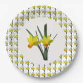 Papier Bord - narcissen (Voorkant)
