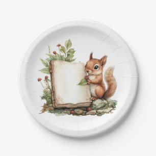 Papier Bord Rustiek Herfst Baby shower Borden