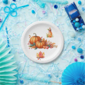 Papier Bord Rustiek Herfst Baby shower Borden (Feest)