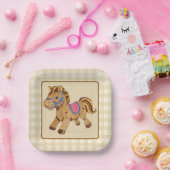 Papier Bord Speelgoed Horse (Feest)
