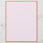 Papier Bordure Brown et grise Rosy professionnelle Person (Dos)