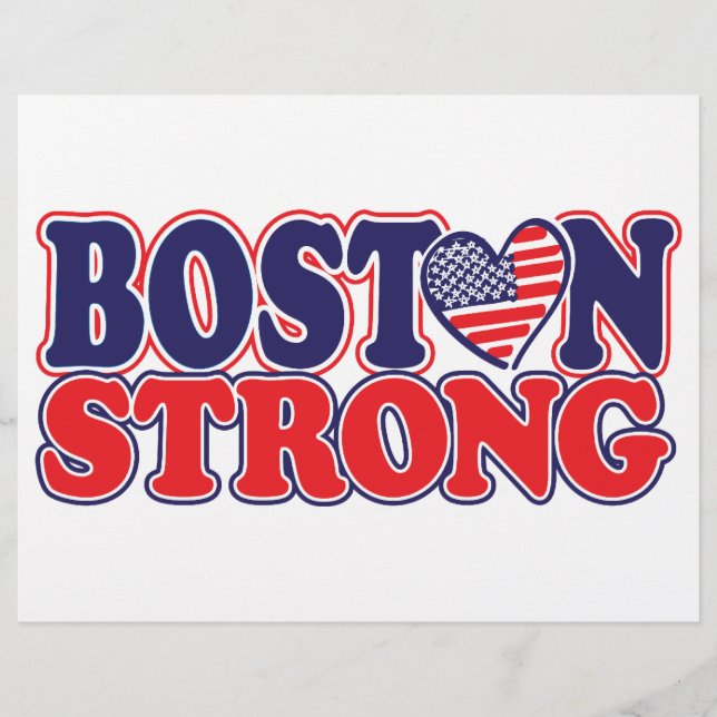 Papier Boston Strong (Devant)