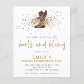 Papier Boucles BUDGÉTAIRES Bling Bachelorette Discothèque (Devant)