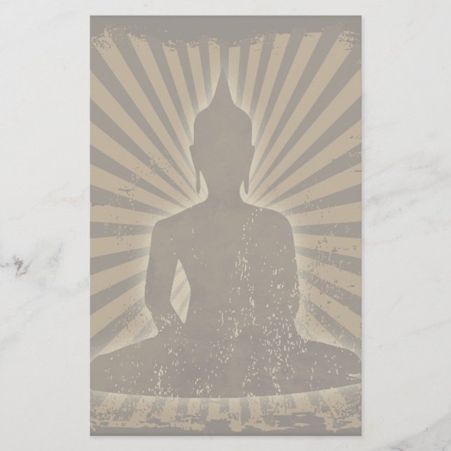 Papier Bouddha vintage (Devant)