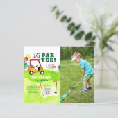 Papier Bouée De Parcours De Golf BUDGET Par Photo Anniver (Debout devant)