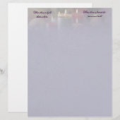 Papier Bougie de Noël (Devant / Derrière)