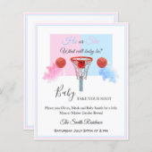 Papier Boule de basket bleu rose boule de fumée révèle le (Devant / Derrière)