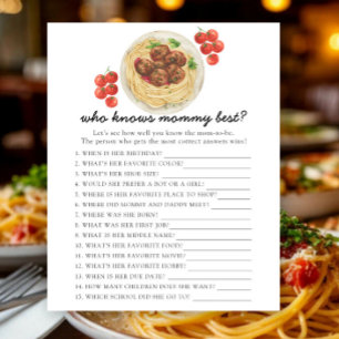 Papier Boulettes de viande - Qui connaît le mieux maman