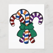 Papier Bouquet de sucres de canne - ruban vert (Dos)
