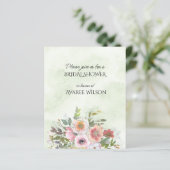 Papier Bouquet floral de printemps (Debout devant)