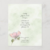 Papier Bouquet floral de printemps (Dos)