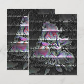 Papier Bouquet Techno (Devant / Derrière)