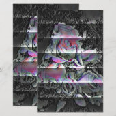 Papier Bouquet Techno (Devant / Derrière)