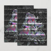Papier Bouquet Techno (Devant / Derrière)