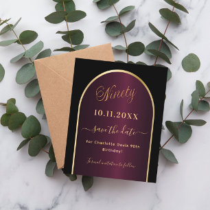 Papier Bourgogne noire 90e anniversaire enregistrer la ca