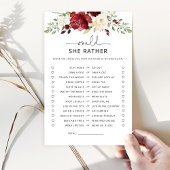 Papier Bourgogne Plairait-elle à un jeu de douche de nage