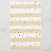 Papier Bouteilles de Baby shower Voeux pour bébé (Dos)