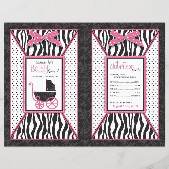 Papier Boutique Chic Popcorn Wrapper (Devant)