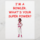 Papier bowling (Devant)