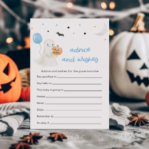 Papier Boy Little Boo Halloween Conseils et voeux Jeu