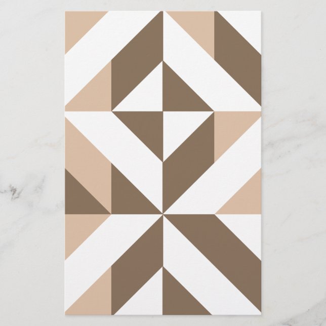Papier Brevet de Brown Beige (Devant)