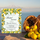 Papier Bridal douche citrons vert invitation budget