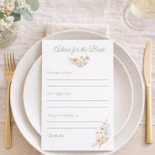 Papier Bridal Shower Wildflower Advice for The Bride
