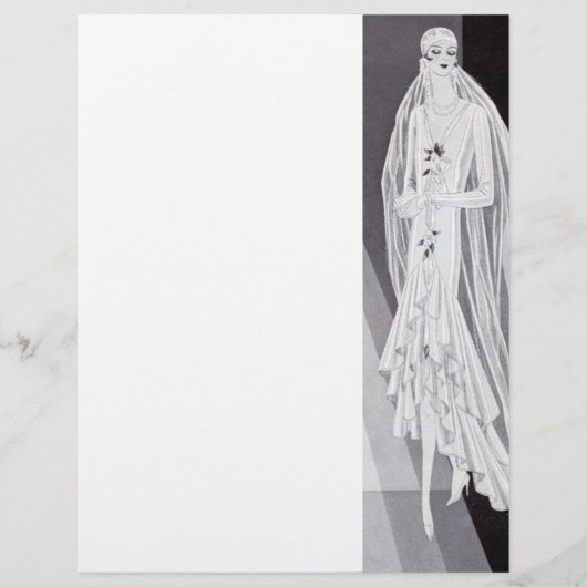 Papier Bride du Flapper (Devant)