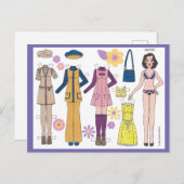 Papier Briefkaart (Voorkant / Achterkant)