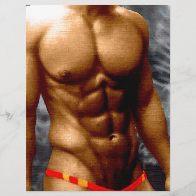 Papier Bronzé Hunk (Devant)