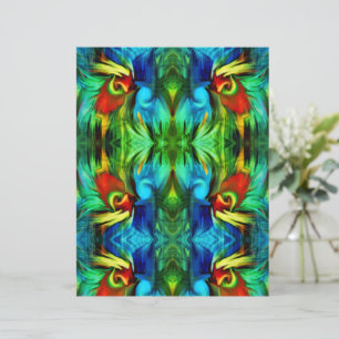 Papier Brosses colorées Abstrait Green Scrapbook