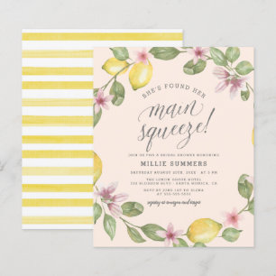 Papier Brouiller Budget Lemon Main Squeeze Fête des mar