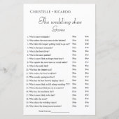 Papier Brûlé orange mariage jeu de chaussures, jeu de dou (Devant)