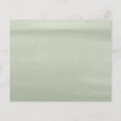 Papier Brunch Budget Avec La Fête des mariées Florale Mar (Dos)