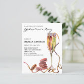 Papier Brunch de la Saint-Galentin Champagne (Debout devant)