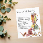 Papier Brunch de Noël Fête des mariées mousseuse hiver<br><div class="desc">Une conception par feuille. Les invitations budgétaires ne comprennent pas les enveloppes. Cette conception peut être personnalisée dans la zone fournie en modifiant la photo et/ou le texte. Vous pouvez également le customiser en cliquant sur Personnaliser ce Modèle, puis en choisissant l'option cliquer pour customiser et supprimer ou modifier la...</div>