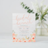 Papier Brunch nuptial budgétaire | Magnifiques Roses et b (Debout devant)